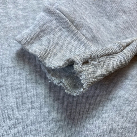 Vintage 90s Tultex Universal Studios Florida Distressed Gray Crewneck Sweatshirt - Picture 3 of 7